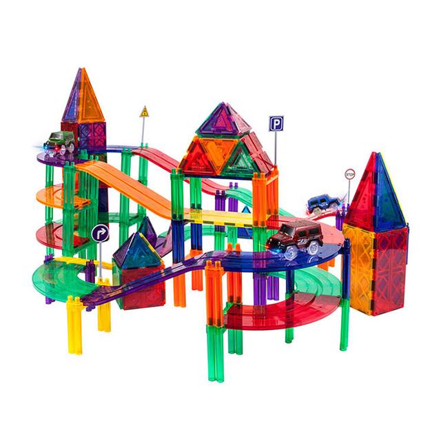 128-Piece Car and Track Set