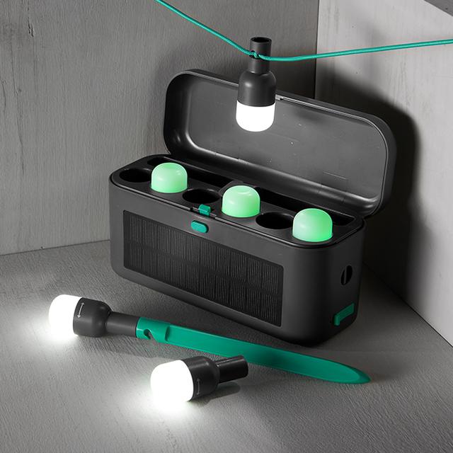 Multifunction Solar Powered Site Lights (Set of 6)