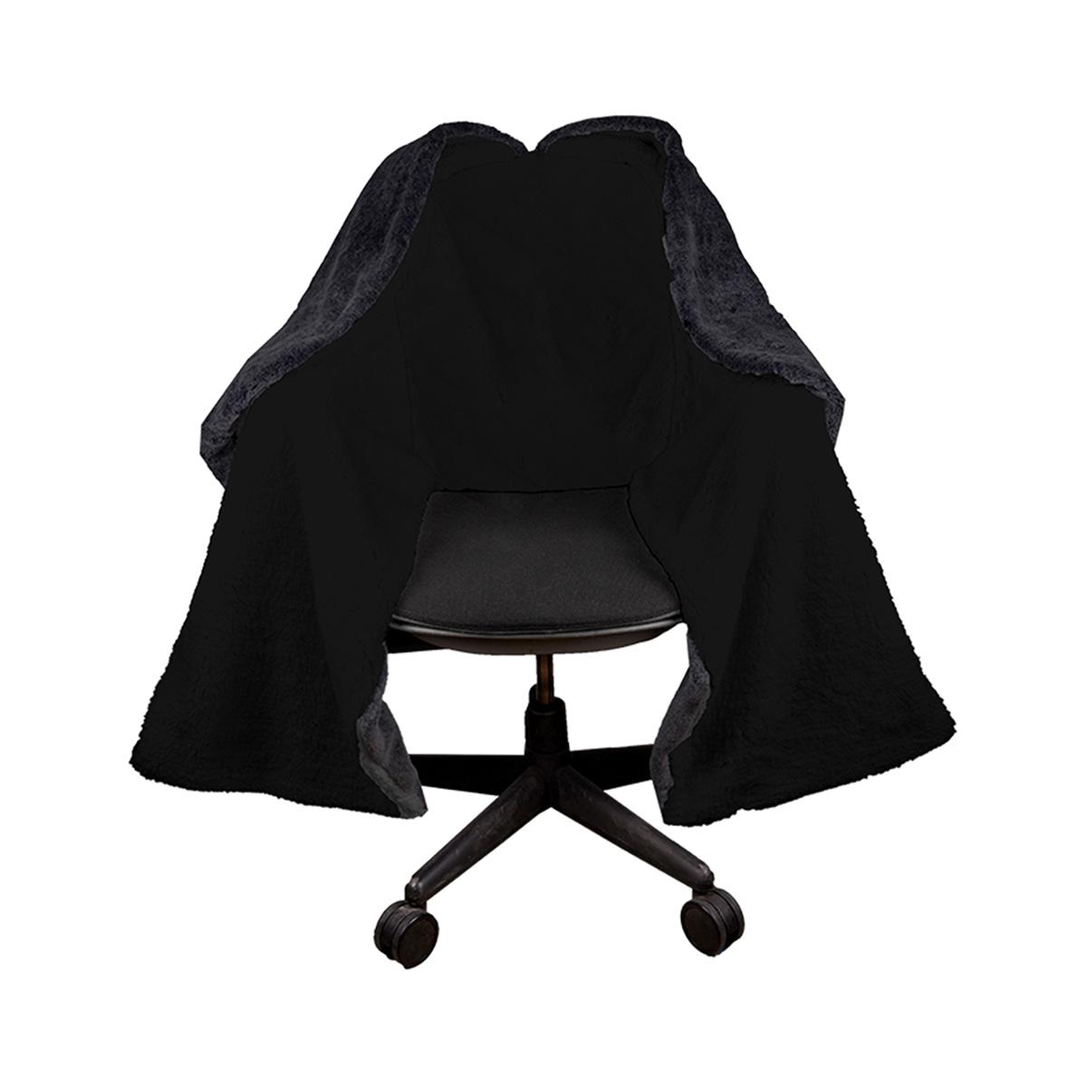 Office Chair Blanket - Fleece - Plaid
