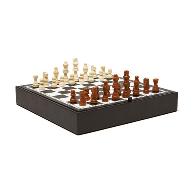 Brouk & Co Fallon 4 in 1 Games Set - Burgundy