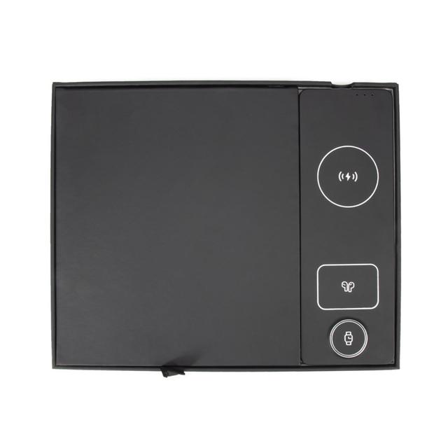 Brouk & Co Lux 3 in 1 Fast Charging Valet - Black