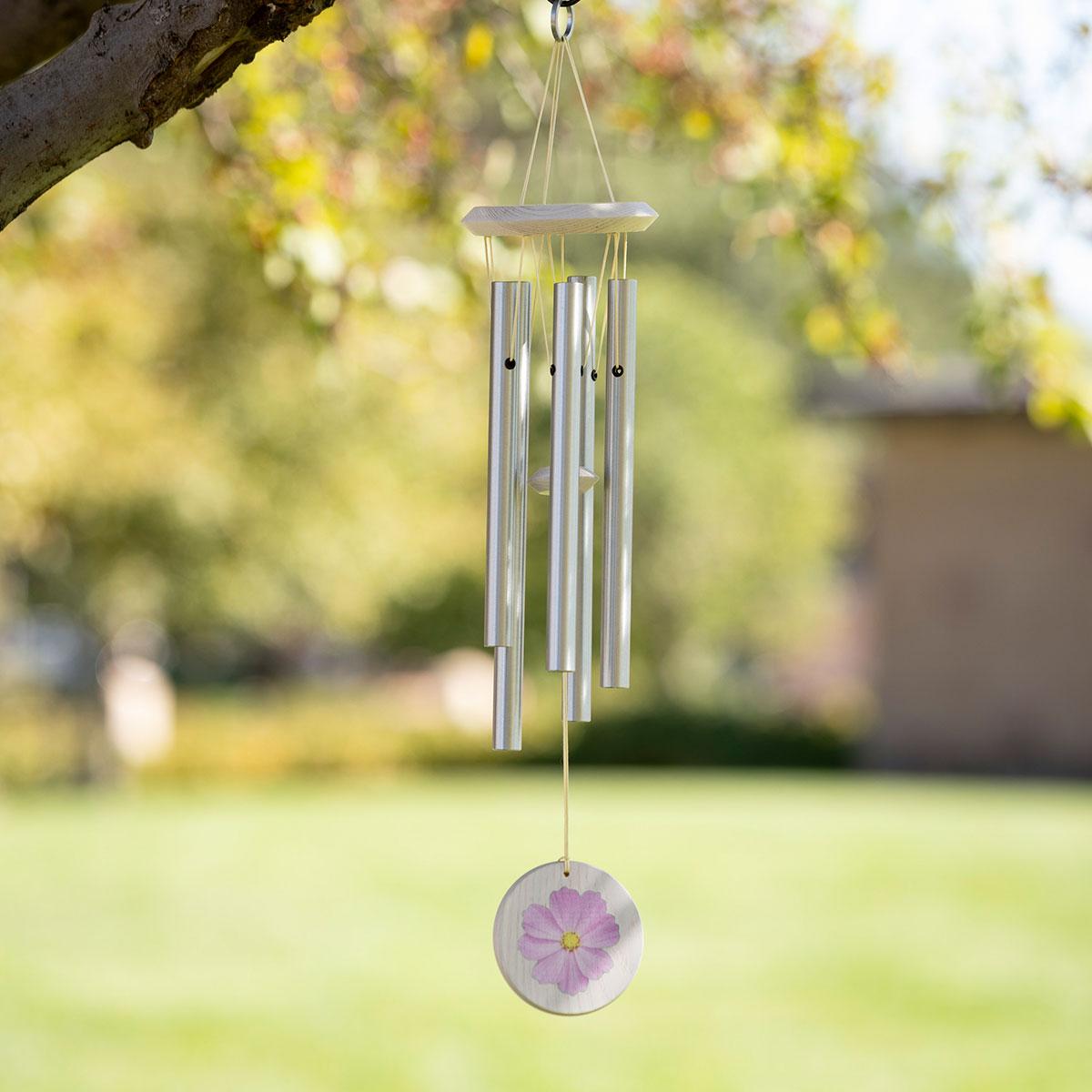 Flower Chime - Purple Pansy