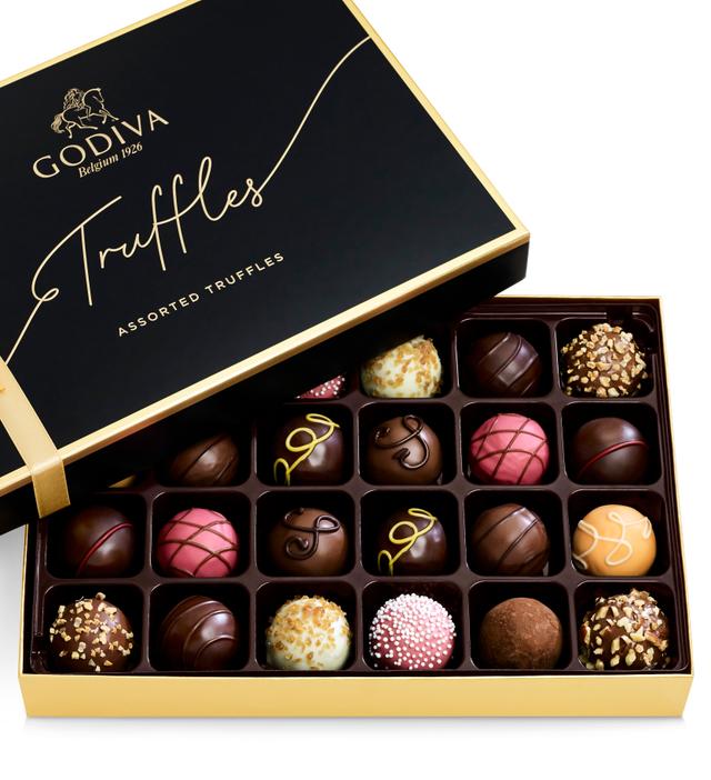 Godiva® Signature Truffles Box - 24 Piece, Cho Colate, Gifts by Simply Chocolate