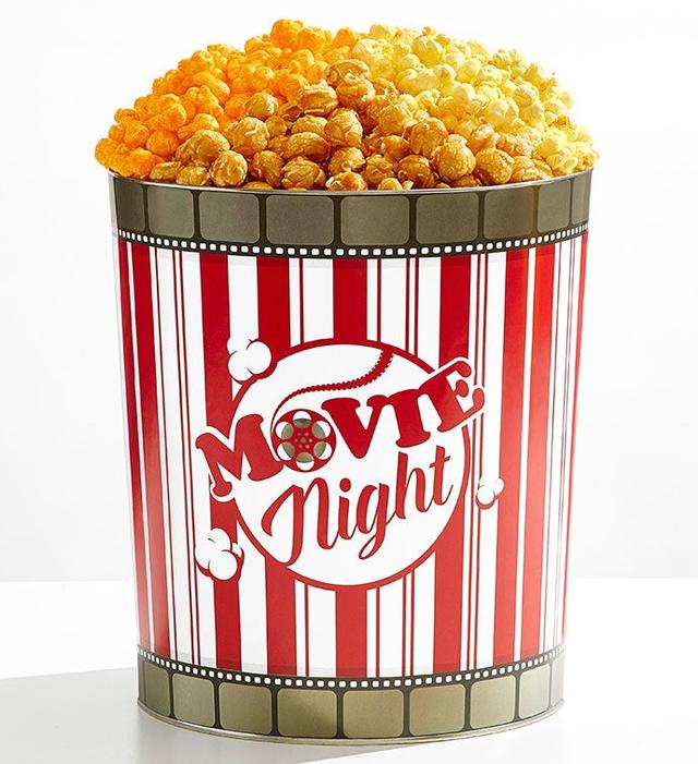 3 1/2 Gallon Popcorn Tin 3-Flavor, Birthday Gifts by The Popcorn Factory