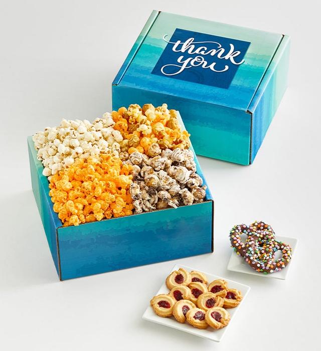 Gift Popcorn Gift Box, Thank you Gifts by The Popcorn Factory