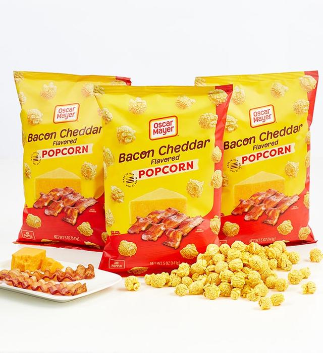Oscar Mayer Bacon Cheddar Popcorn - 3 Pack