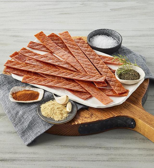 Wild Salmon Jerky - 36 Strips, Food Gourmet Seafood | Vital Choice