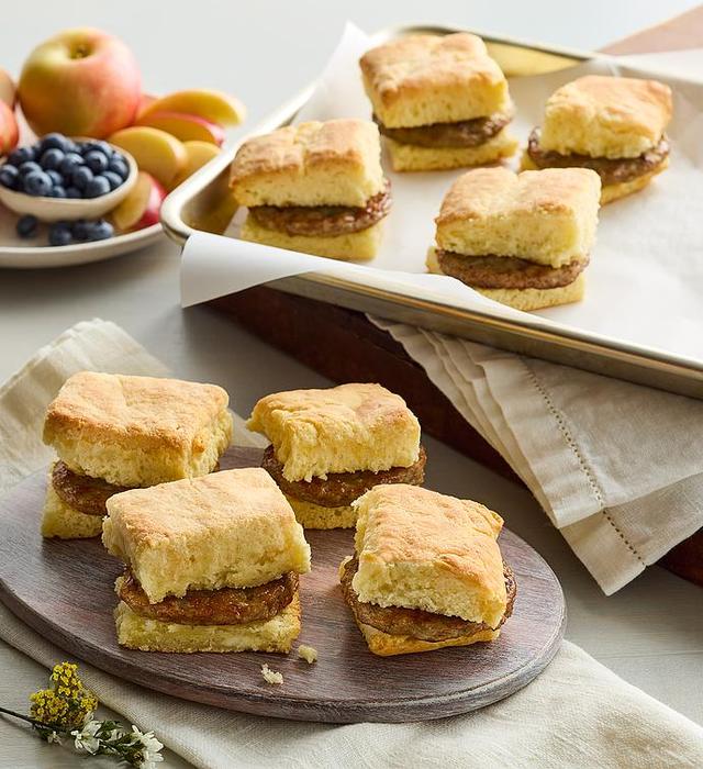 Sausage Biscuit Sandwiches by Wolfermans
