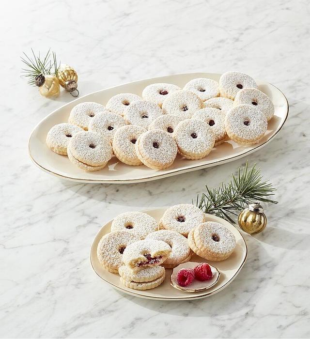 Linzer Tart Cookies, Pastries, Baked Goods by Wolfermans