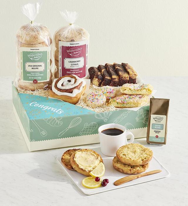 Congratulations Gift Box by Wolfermans