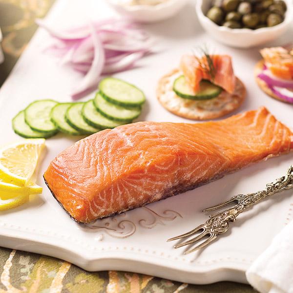 Ducktrap River Smoke Roasted Salmon, Two 4 oz. Pieces, 8 oz. total