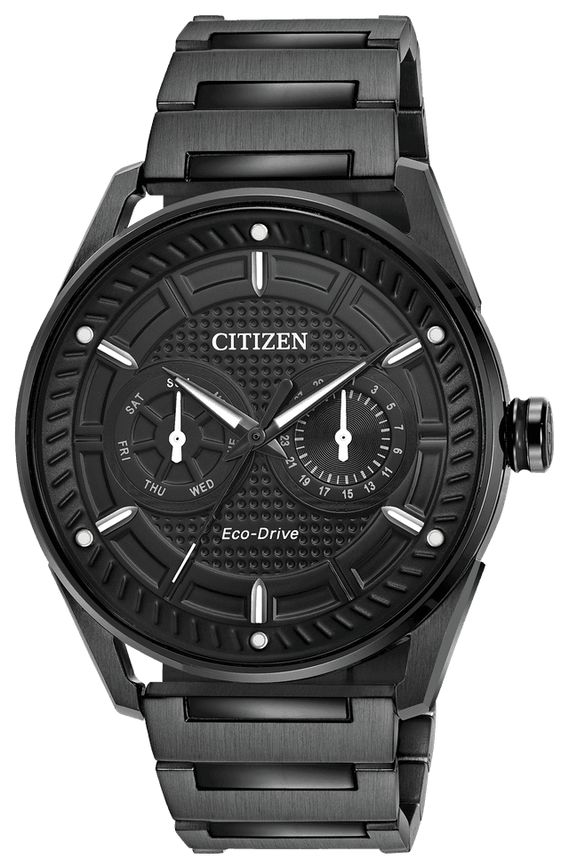 Citizen CTO Men's Black  Steel Chronograph  Band Men's Watch | Citizen Men's Watch - Gifts For Him BU4025-59E