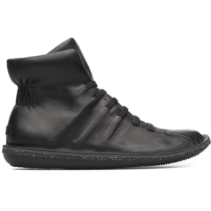 CAMPER Beetle - Bottes pour Femme - Noir, taille 35, Cuir lisse