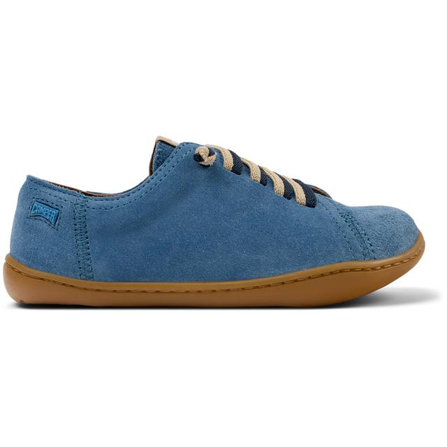 CAMPER Peu - Chaussures casual chic pour Enfant - Bleu, taille 36, Cuir velours