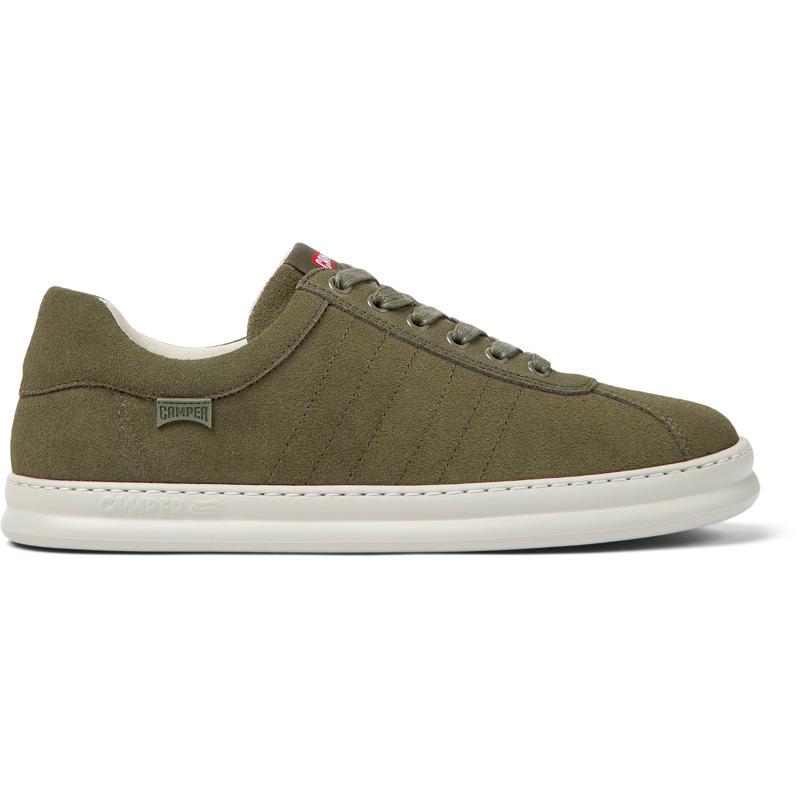 CAMPER Runner - Sneakers para Hombre - Verde, talla 39, Ante o Piel Vuelta