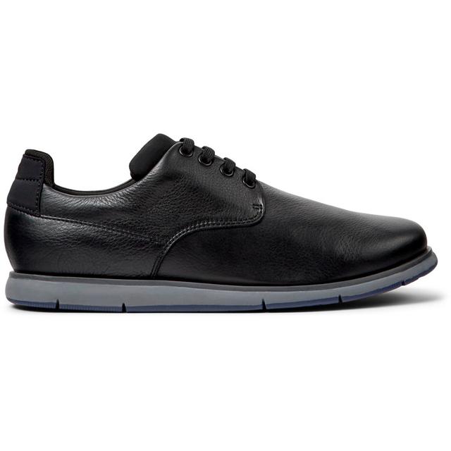 CAMPER Smith - Casual for Men - Black, size 10.5, Smooth leather/Cotton fabric