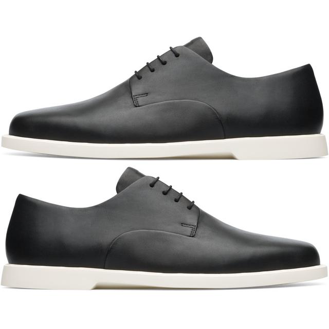 CAMPER Twins - Chaussures habillées pour Homme - Noir, taille 42, Cuir lisse