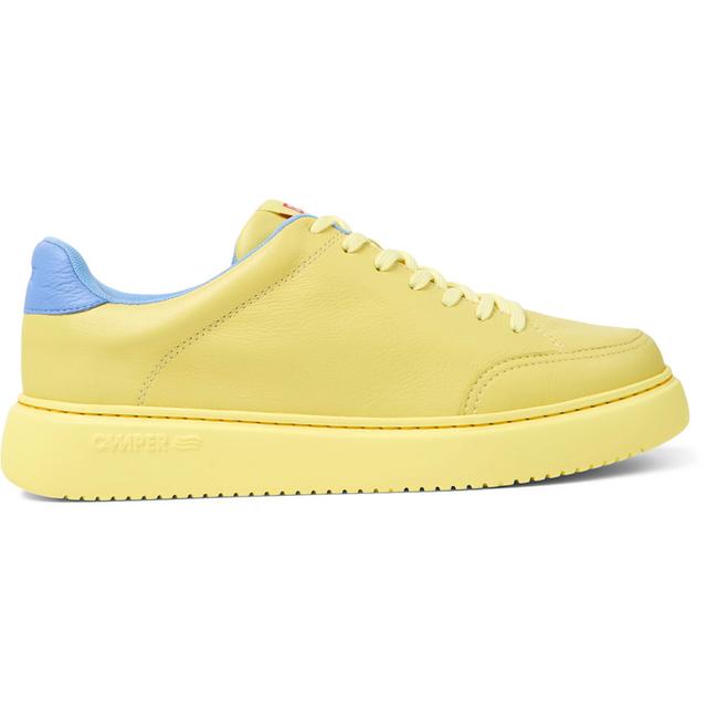 CAMPER Runner K21 - Sneakers para Hombre - Amarillo, talla 45, Piel lisa