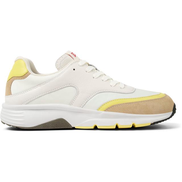 CAMPER Twins - Sneakers para Hombre - Blanco,Beige,Amarillo, talla 40, Textil/Piel Lisa