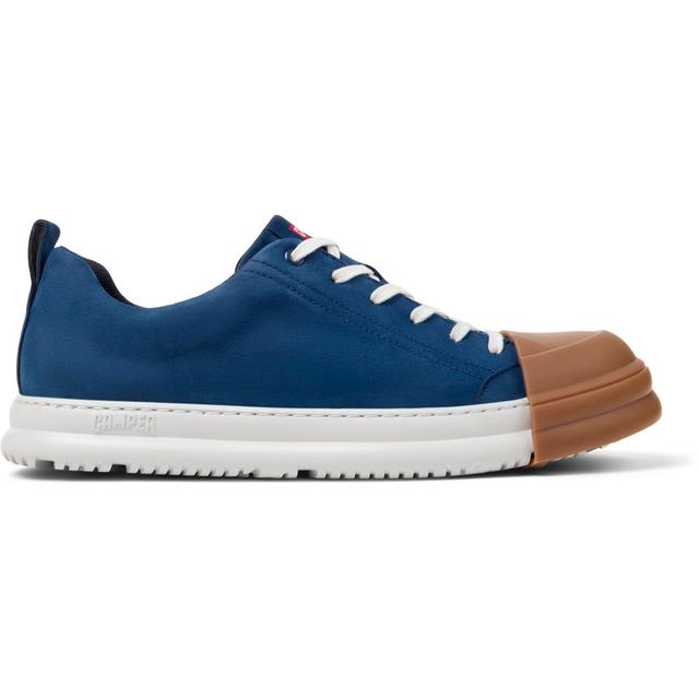 CAMPER Junction Runner - Chaussures casual pour Homme - Bleu, taille 41, Cuir velours