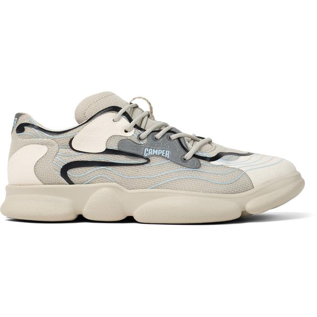 CAMPER Karst - Sneakers for Men - Grey,White,Blue, size 11, Cotton fabric