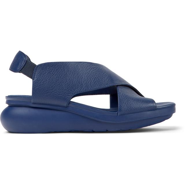 CAMPER Balloon - Sandalias para Mujer - Azul, talla 39, Piel lisa