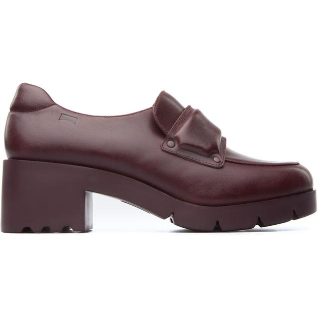 CAMPER Wanda - Chaussures habillées pour Femme - Rouge, taille 37, Cuir lisse