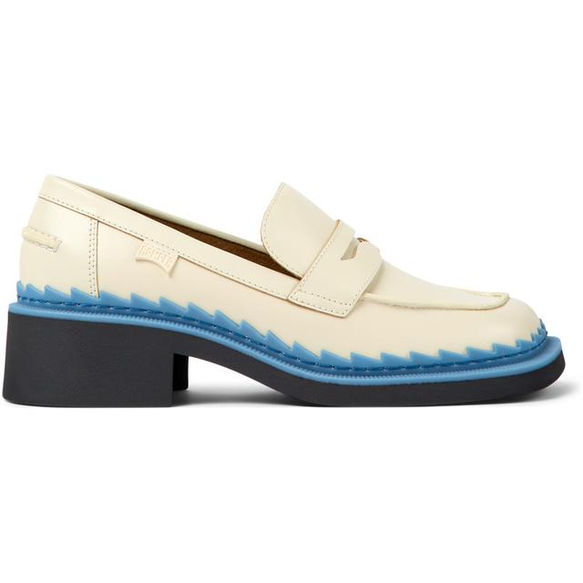 CAMPER Taylor - Chaussures habillées pour Femme - Blanc, taille 39, Cuir lisse