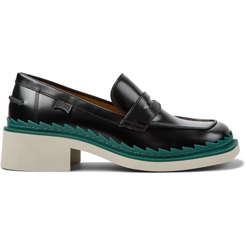 CAMPER Taylor - Mocasines para Mujer - Negro, talla 40, Piel lisa
