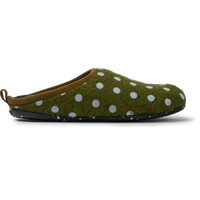 CAMPER Wabi - Pantuflas para Mujer - Verde, talla 36, Textil