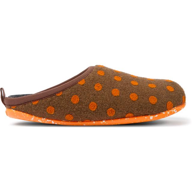 CAMPER Wabi - Pantuflas para Mujer - Marron,Naranja, talla 36, Textil