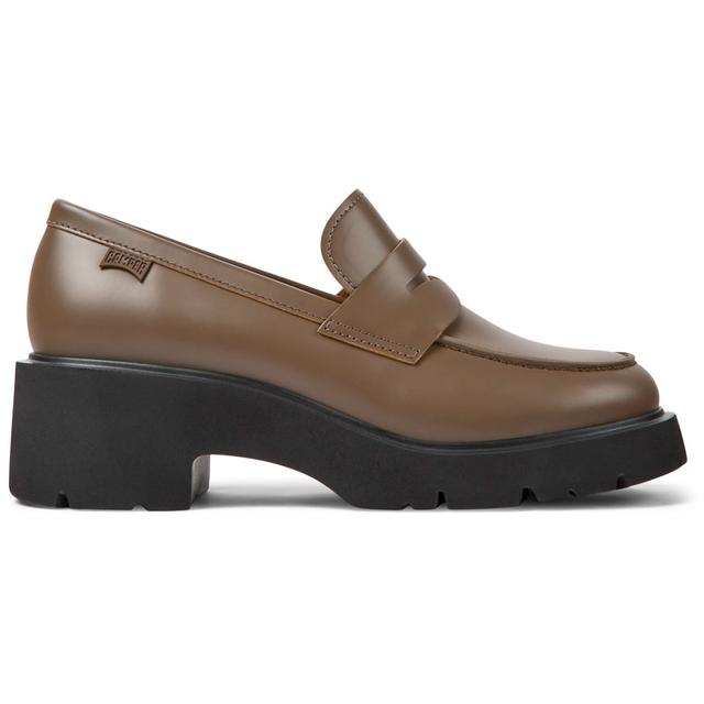 CAMPER Milah - Formal para Mujer - Marron, talla 37, Piel lisa