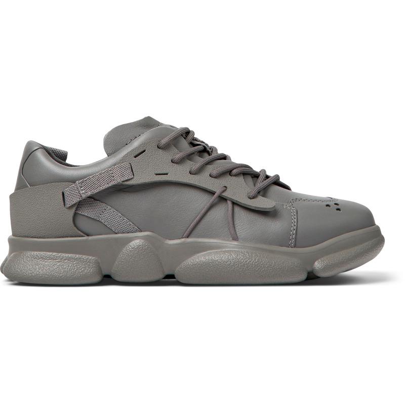 CAMPER Karst - Sneakers for Women - Grey, size 7, Smooth leather/Cotton fabric