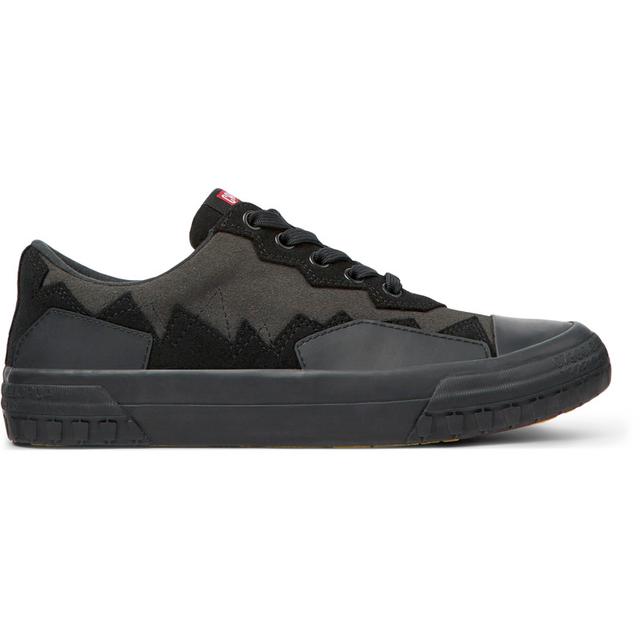 CAMPER Camaleon Safa - Sneakers for Women - Grey,Black, size 3, Cotton fabric