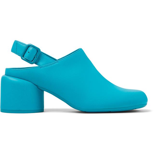 CAMPER Niki - Clogs pour Femme - Bleu, taille 36, Cuir lisse