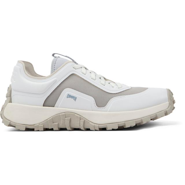 CAMPER Drift Trail - Chaussures plates pour Femme - Blanc,Gris, taille 40, Tissu en coton