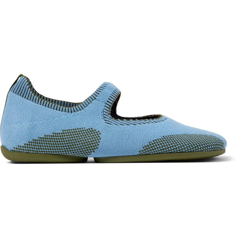 CAMPER Right - Balerinas para Mujer - Azul,Verde, talla 36, Textil