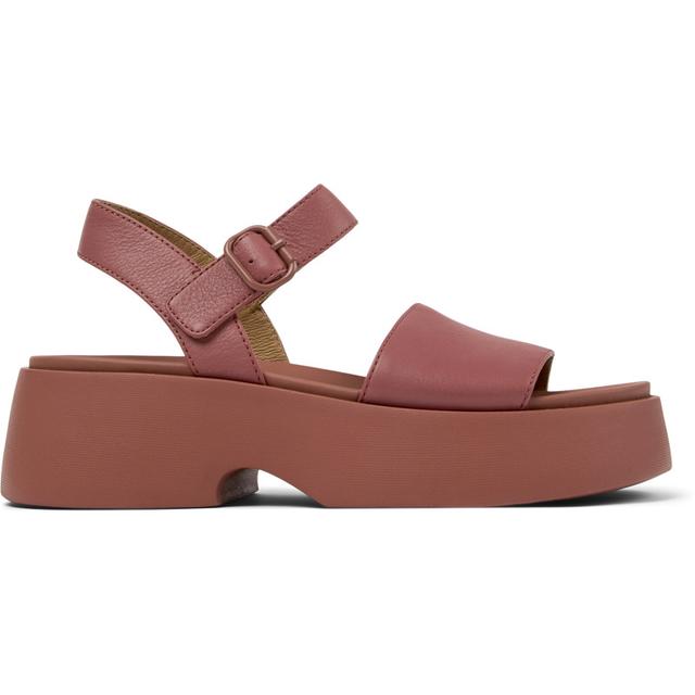 CAMPER Tasha - Sandalias para Mujer - Rojo, talla 35, Piel lisa