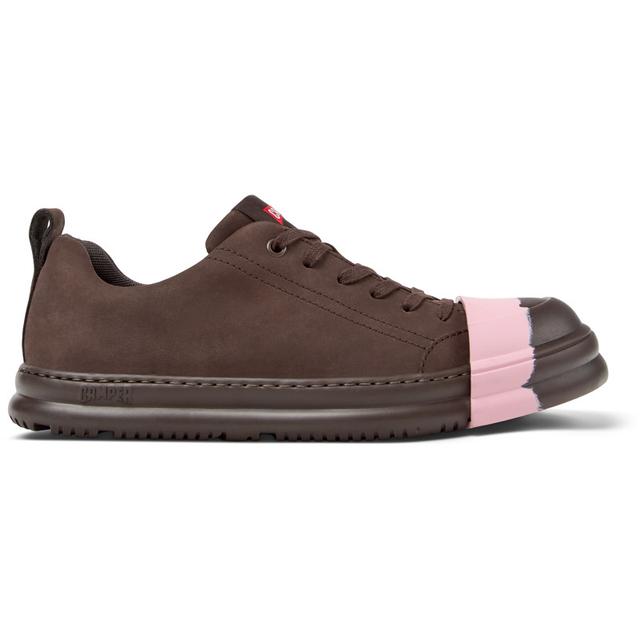 CAMPER Junction Runner - Sneakers para Mujer - Marron, talla 37, Ante o Piel Vuelta