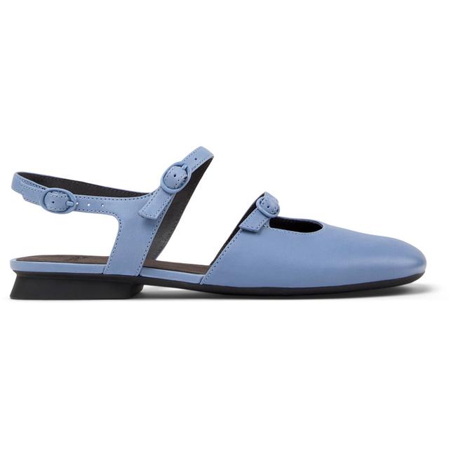 CAMPER Casi Myra - Flat shoes for Women - Blue, size 42, Smooth leather