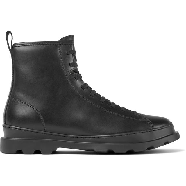 CAMPER Brutus - Botines para Hombre - Negro, talla 46, Piel lisa