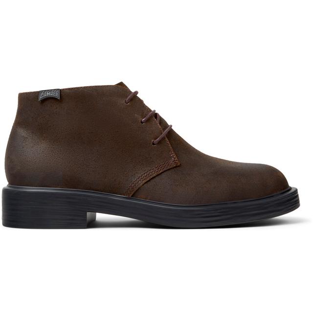 CAMPER Dean - Botines para Hombre - Marron, talla 39, Ante o Piel Vuelta