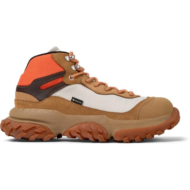 CAMPER Karst Trek - Baskets pour Homme - Marron,Gris,Orange, taille 40, Tissu en coton