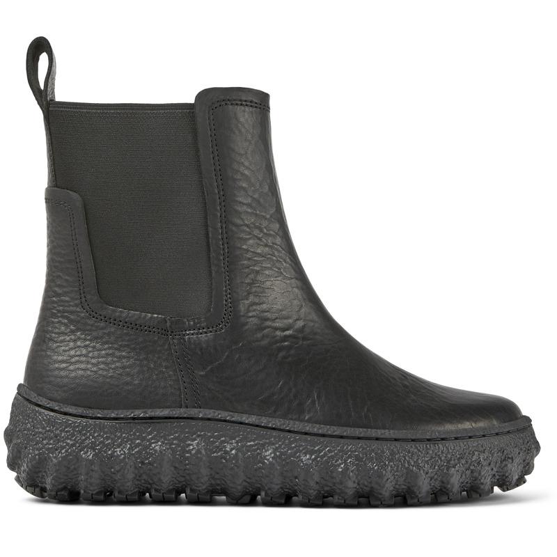 CAMPER Ground - Ankle boots for Women - Black, size 36, Smooth leather