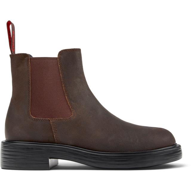 CAMPER Dean - Bottines pour Femme - Marron, taille 39, Cuir velours