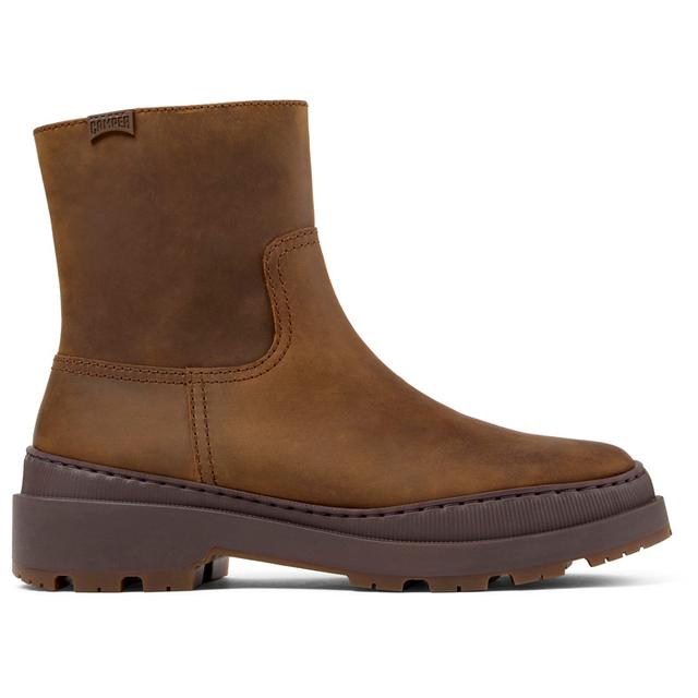 CAMPER Brutus Trek - Bottines pour Femme - Marron, taille 35, Cuir velours