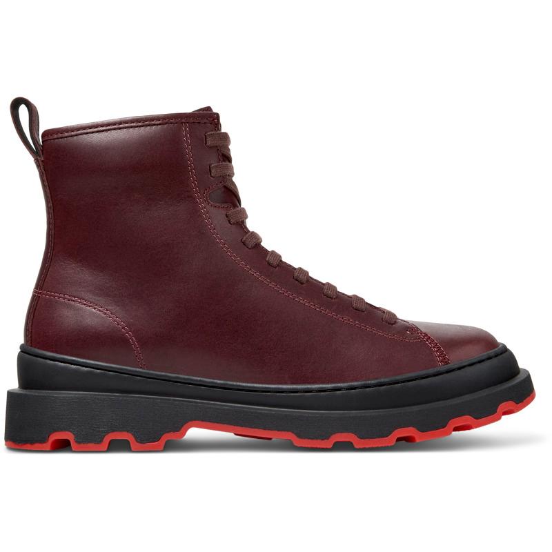 CAMPER Brutus+ - Bottines pour Femme - Bourgogne, taille 36, Cuir lisse