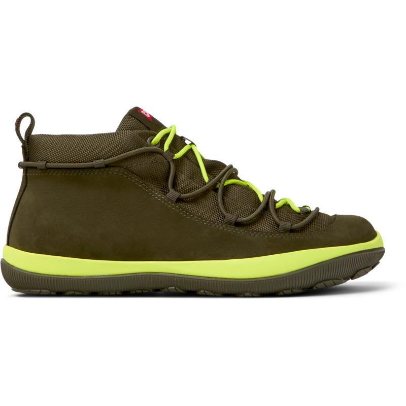 CAMPER Peu Pista GM - Ankle boots for Women - Green, size 39, Cotton fabric