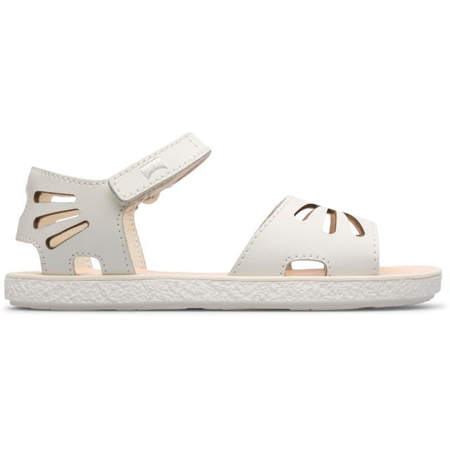 CAMPER Miko - Sandalias para Niñas - Blanco, talla 28, Piel lisa