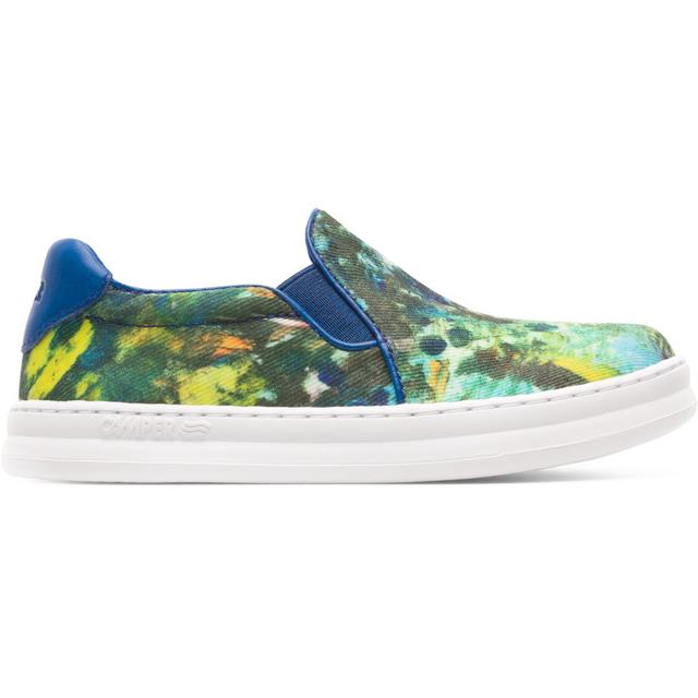 CAMPER Runner - Sneakers for  - Blue,Yellow,Green, size 26, Cotton fabric/Smooth leather